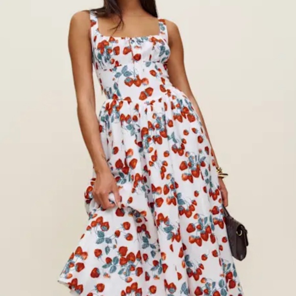 Reformation Dresses & Skirts - Reformation Balia Linen Dress Ivory - Size 6